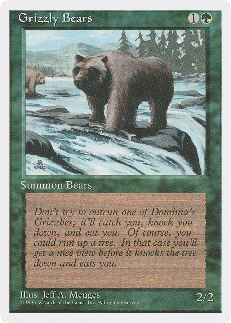 Grizzly Bears Card Image