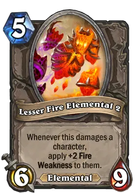 Lesser Fire Elemental 2 Card Image