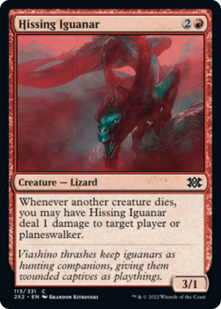 Hissing Iguanar Card Image