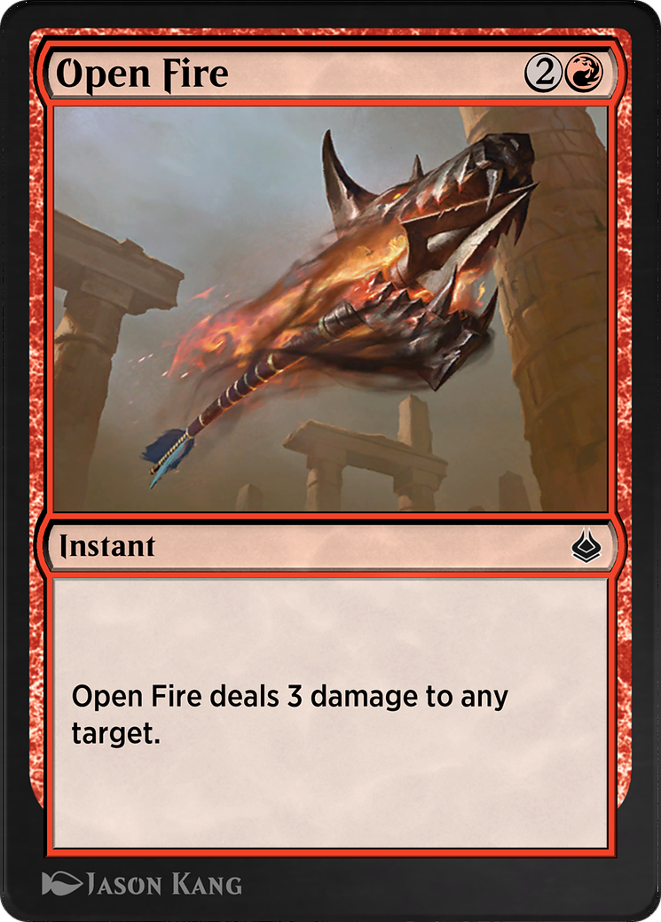 Open Fire Card Image