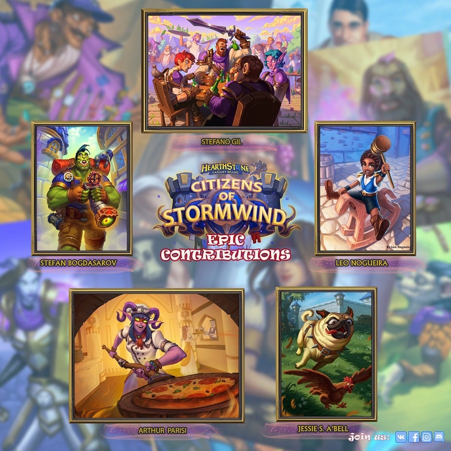 Epic Contributions, #16 FanArt Brawl, Citizens of Stormwind