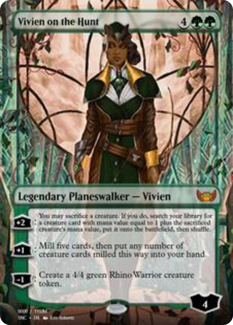 Vivien on the Hunt Card Image