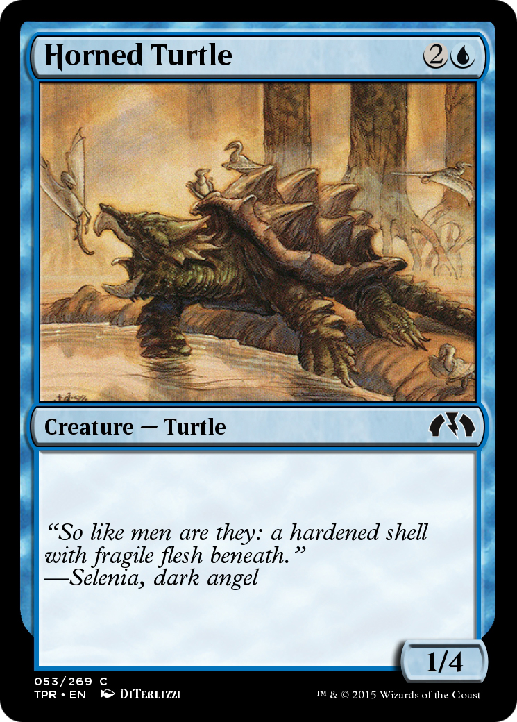 Horned Turtle Card Image