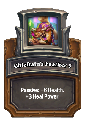 Chieftain's Feather 3 Card Image