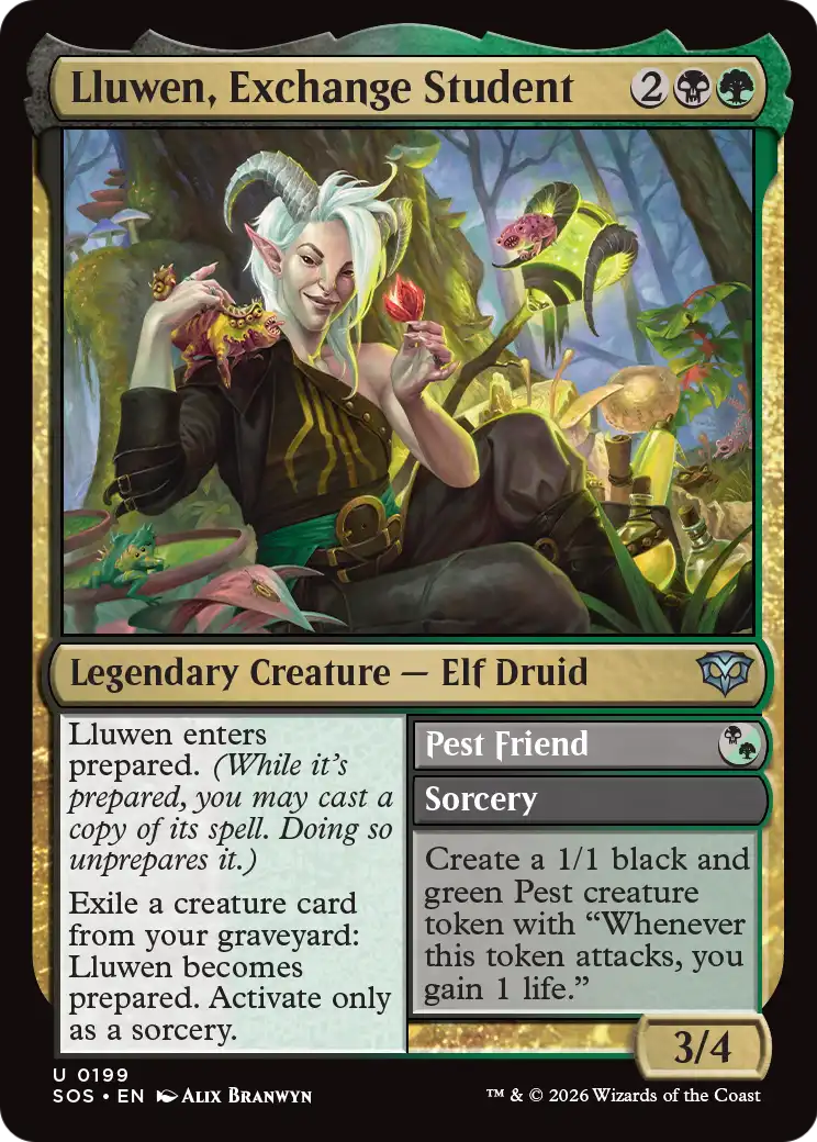 Pest Friend Magic: The Gathering card