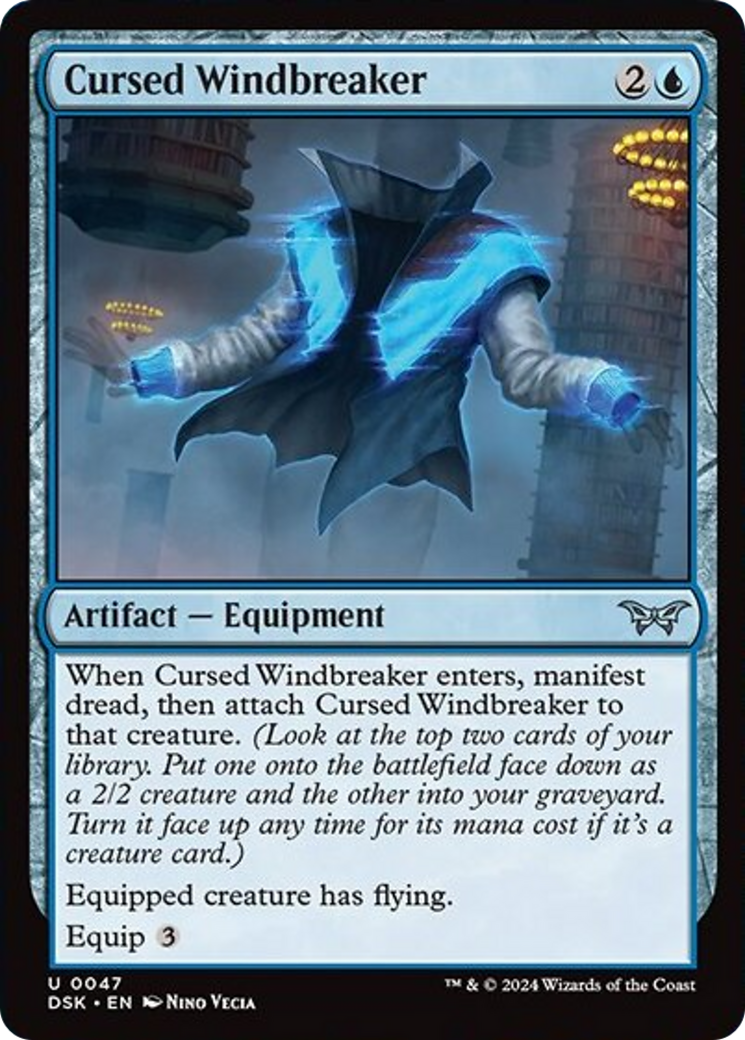 Cursed Windbreaker Card Image