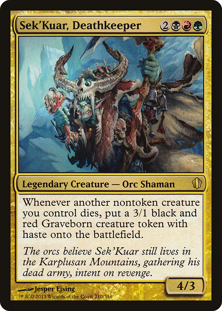 Sek'Kuar, Deathkeeper Card Image