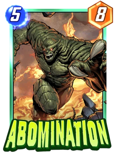 Abomination - Marvel Snap Cards