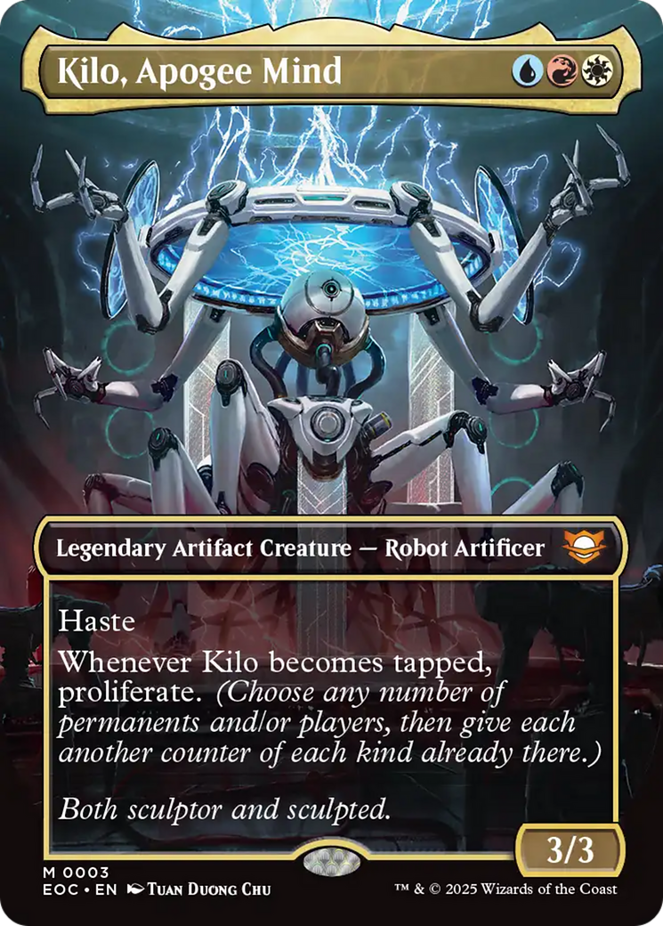 Kilo, Apogee Mind Card Image
