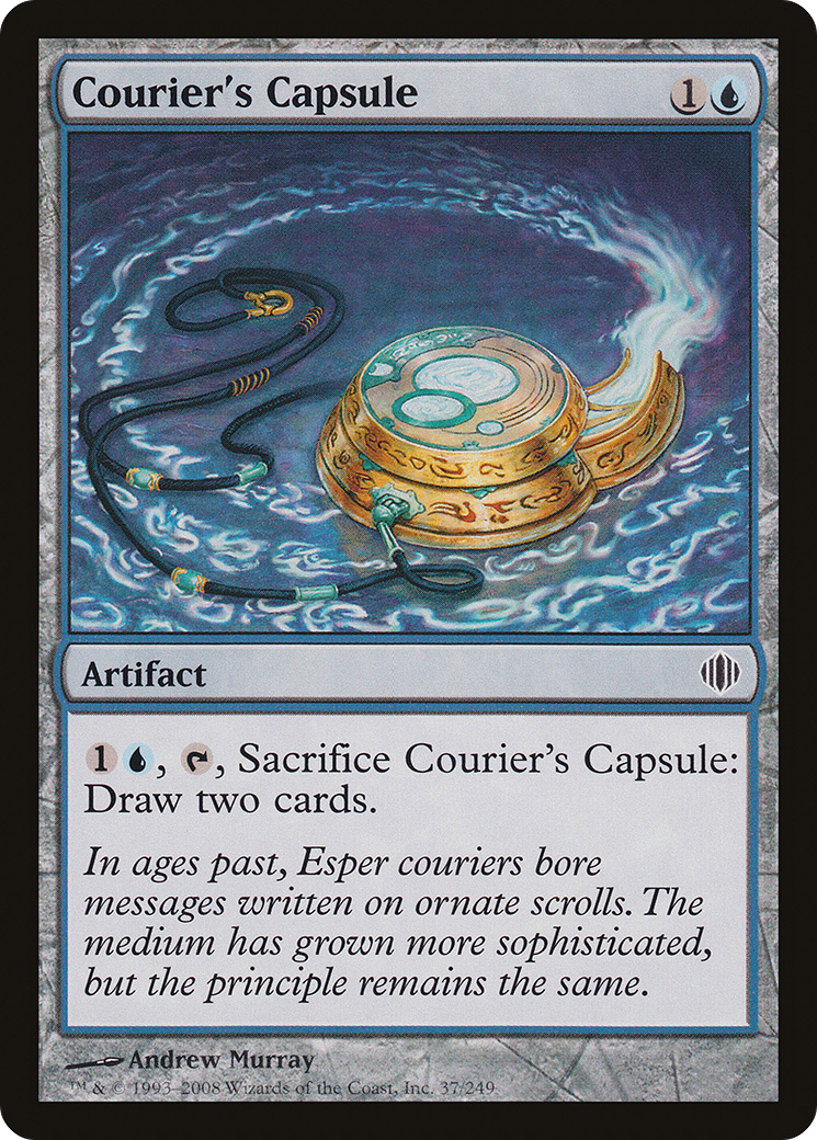 Courier's Capsule Card Image