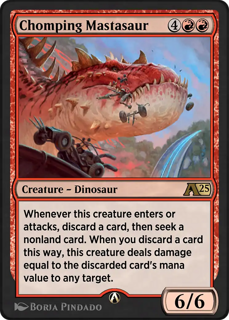 Chomping Mastasaur Card Image