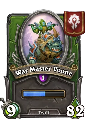 War Master Voone Card Image