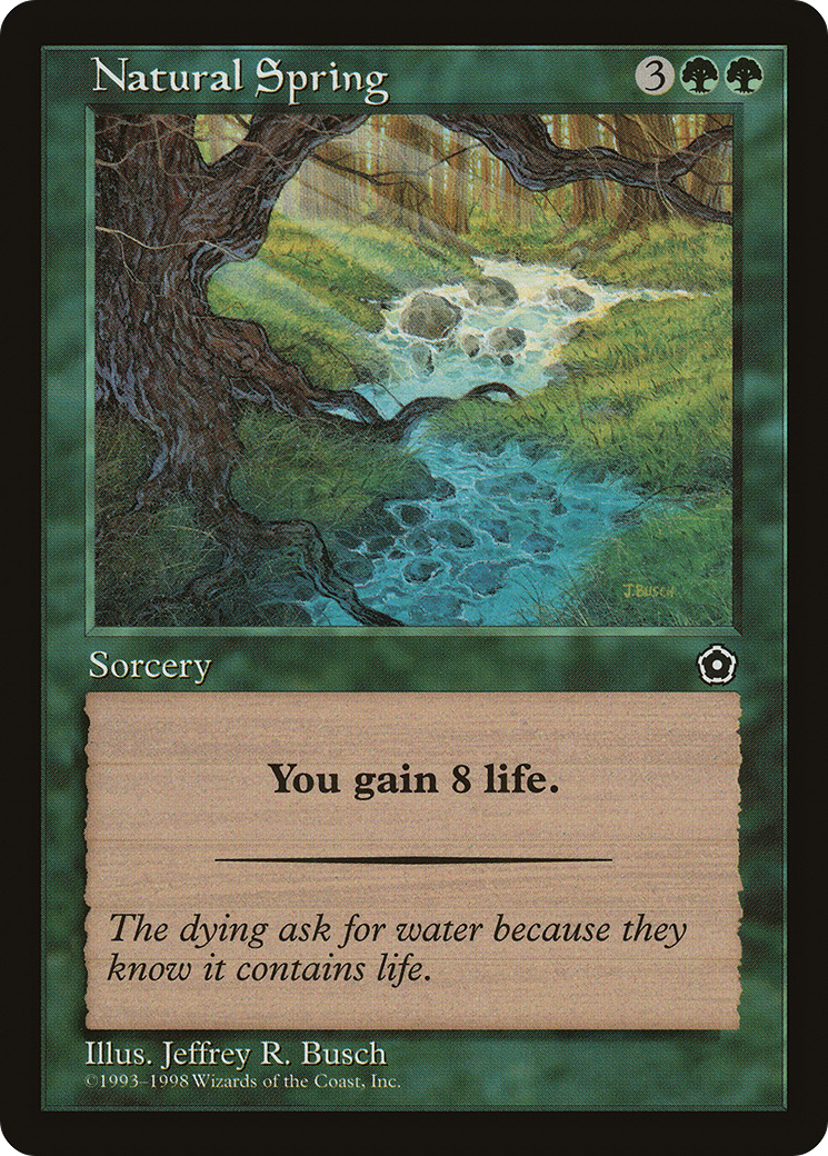 Natural Spring Card Image