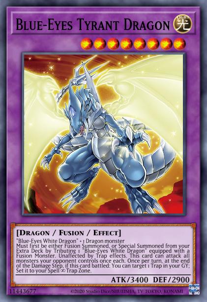 Blue-Eyes Tyrant Dragon Card Image