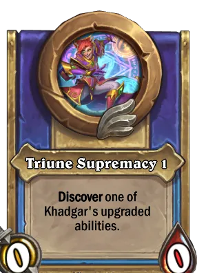 Triune Supremacy 1 Card Image