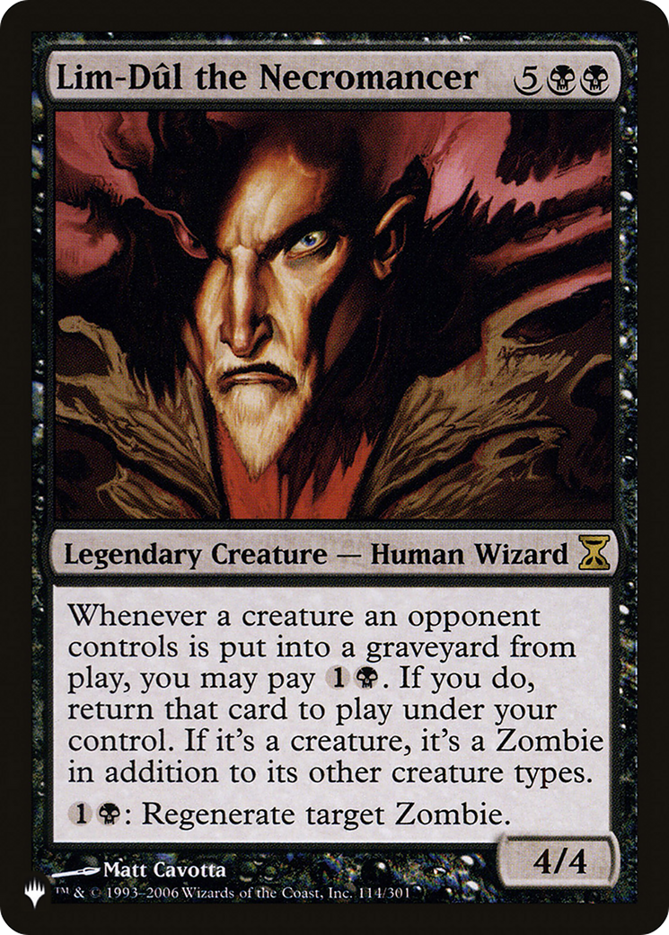 Lim-Dûl the Necromancer Card Image