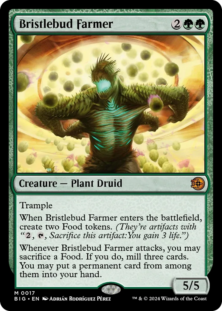 Bristlebud Farmer Card Image