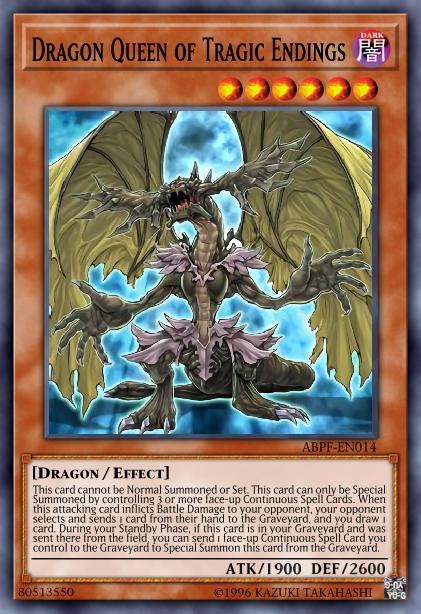 Dragon Queen of Tragic Endings Card Image