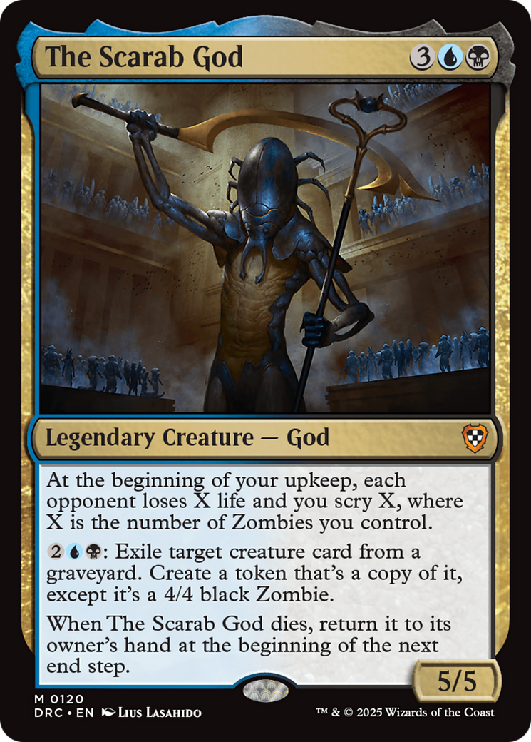 The Scarab God Card Image