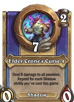 Elder Crone's Curse 4 Card Image