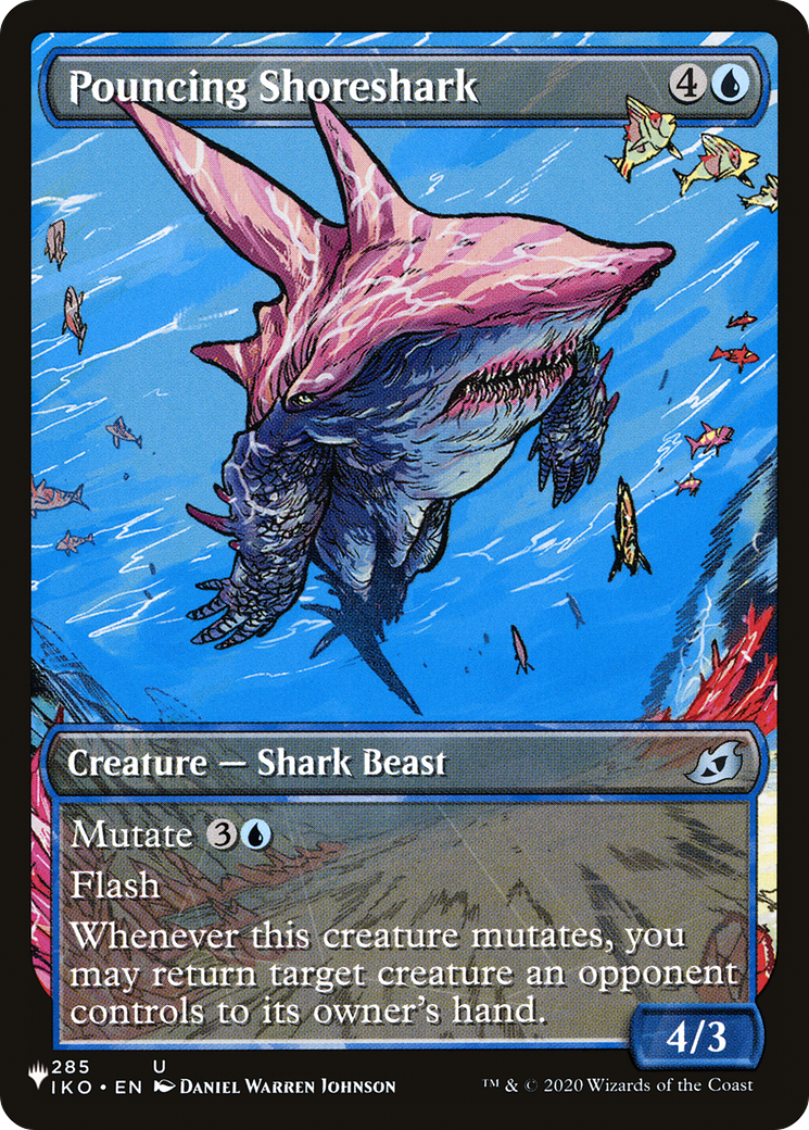 Pouncing Shoreshark Card Image