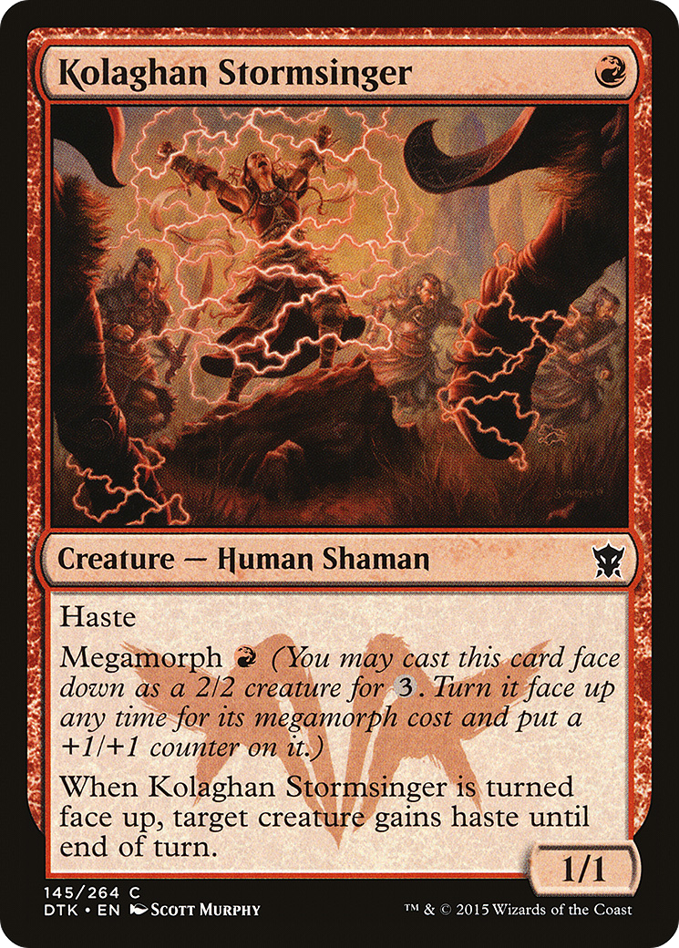 Kolaghan Stormsinger Card Image