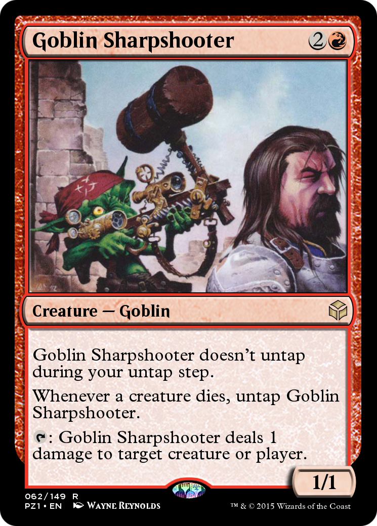 Goblin Sharpshooter Card Image