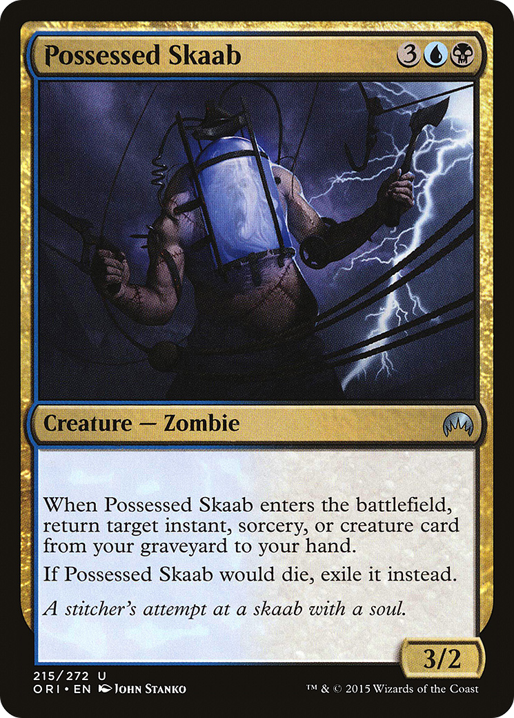 Possessed Skaab Card Image