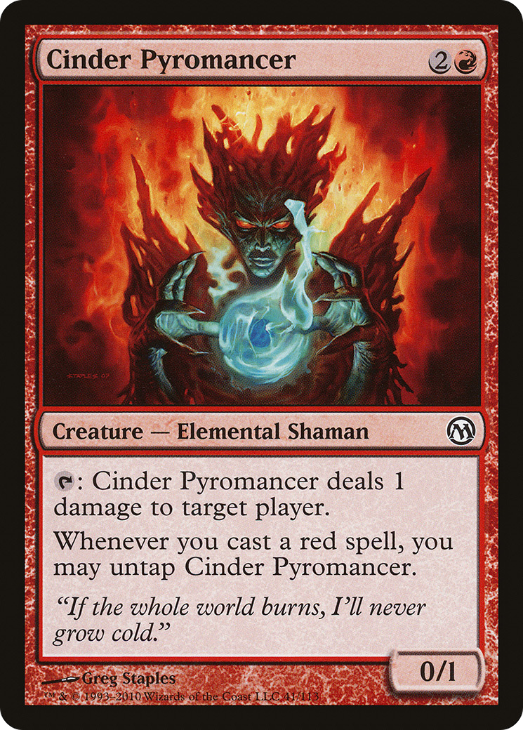 Cinder Pyromancer Card Image