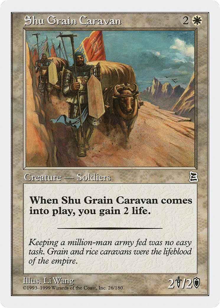 Shu Grain Caravan Card Image