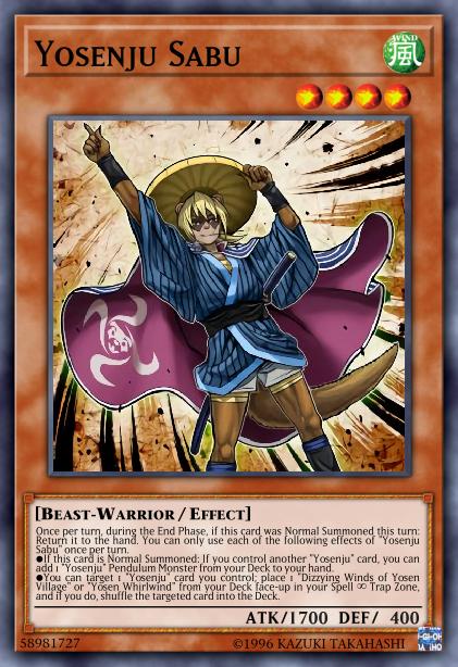 Yosenju Sabu Card Image