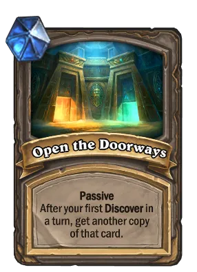 Open the Doorways Card Image
