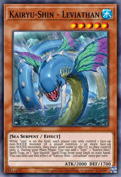 Ocean Dragon Lord - Kairyu-Shin Card Image