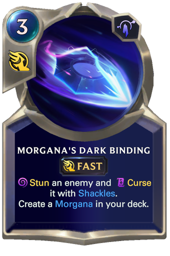 Morgana's Dark Binding Card Image