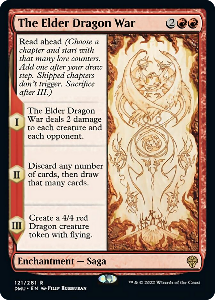 The Elder Dragon War Card Image