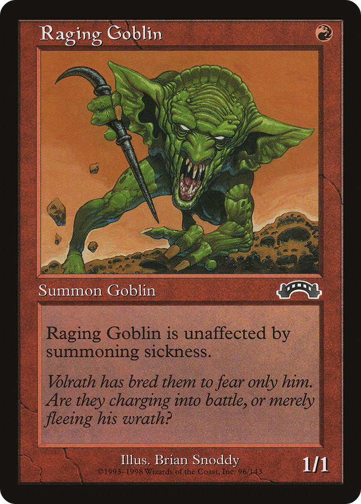 Raging Goblin Card Image