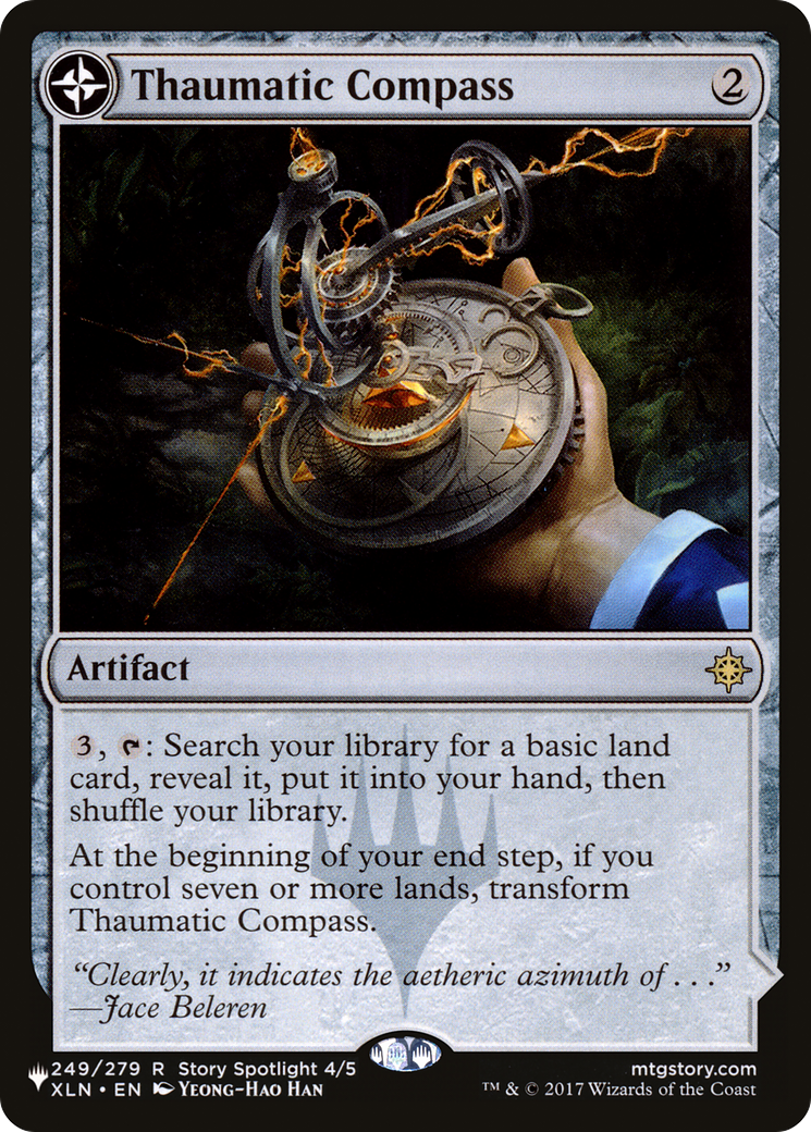 Thaumatic Compass // Spires of Orazca Card Image