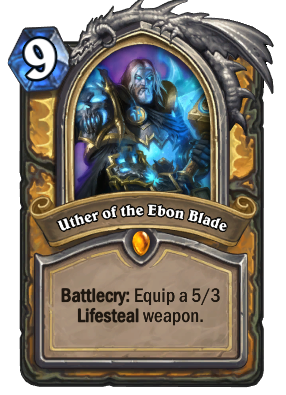 Uther of the Ebon Blade Card Image