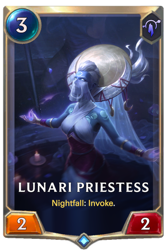 Lunari Priestess Card Image