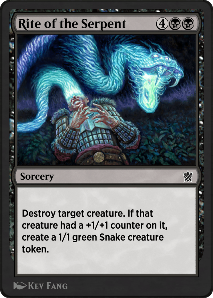 Rite of the Serpent Card Image