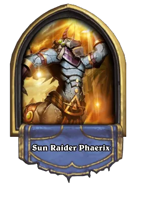 Sun Raider Phaerix Card Image