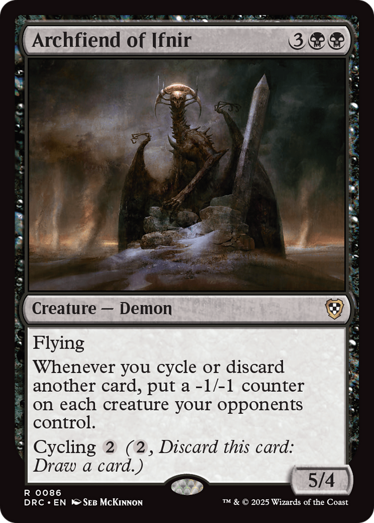 Archfiend of Ifnir Card Image