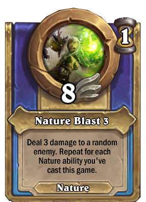 Nature Blast 3 Card Image