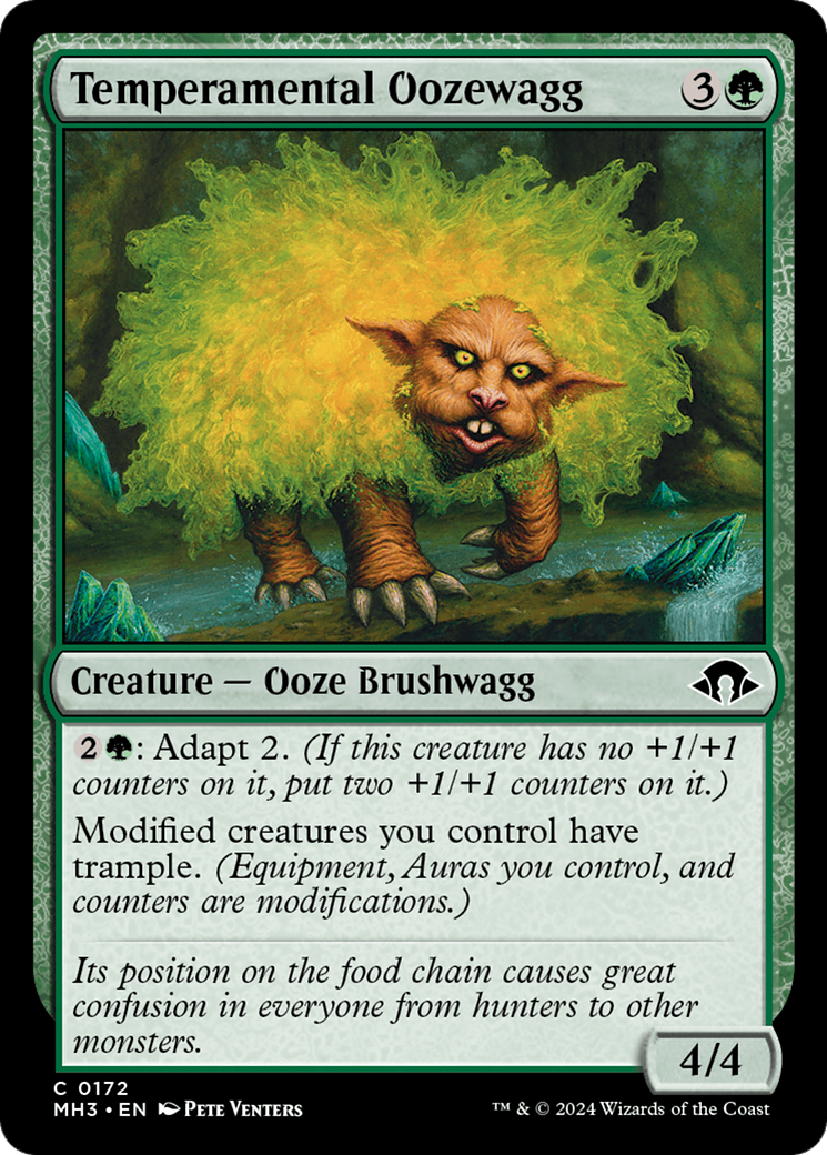 Temperamental Oozewagg Card Image