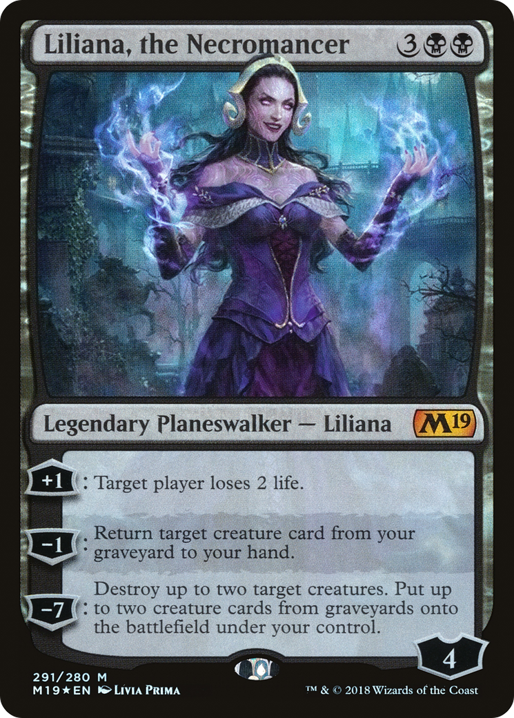 Liliana, the Necromancer Card Image