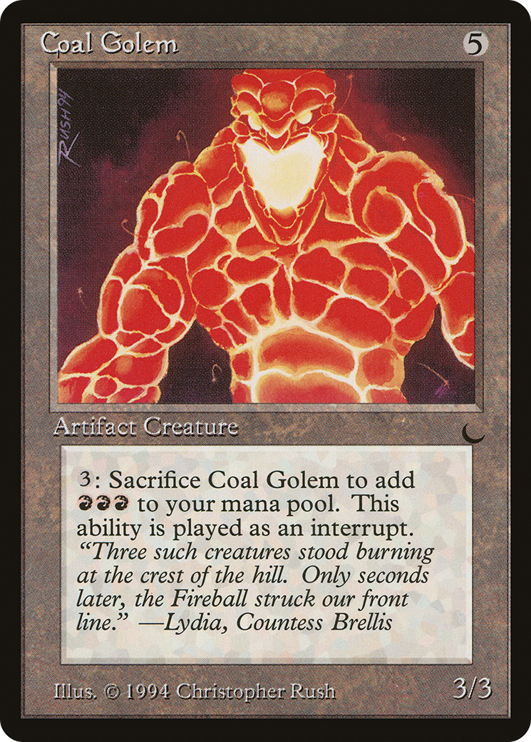 Coal Golem Card Image