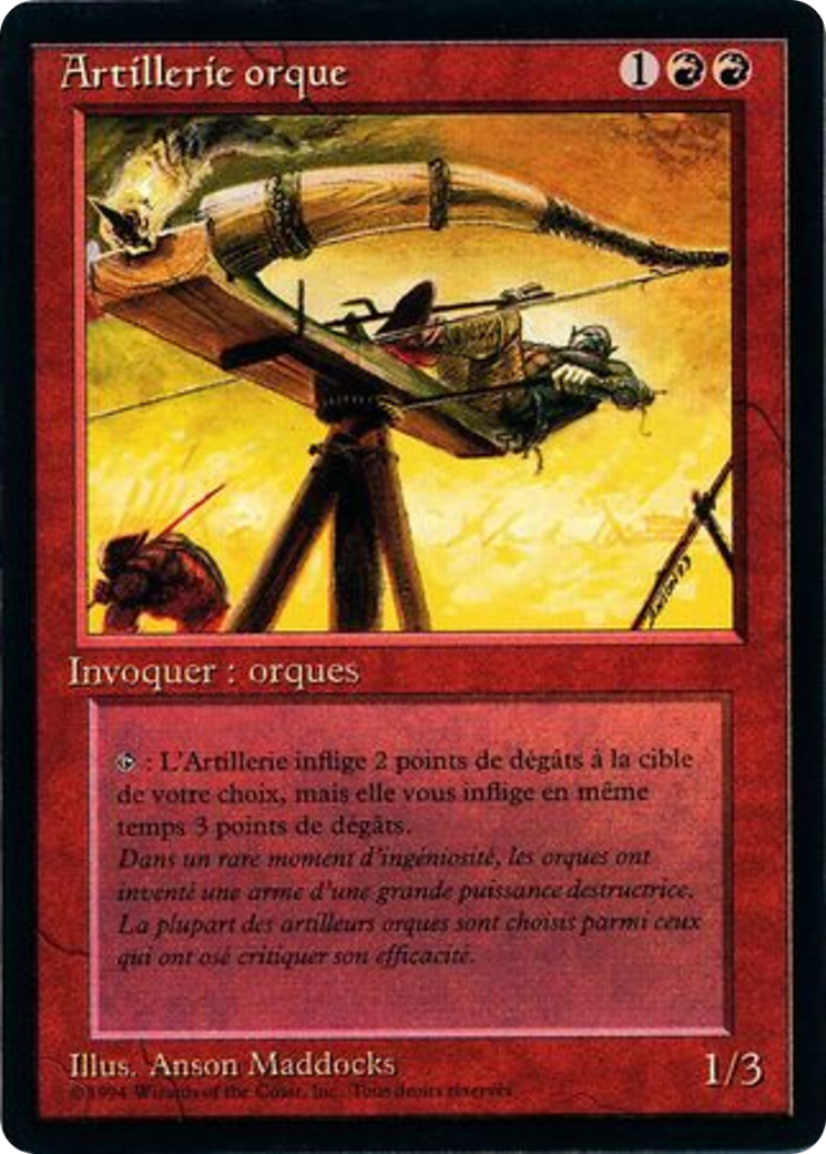 Orcish Artillery Card Image