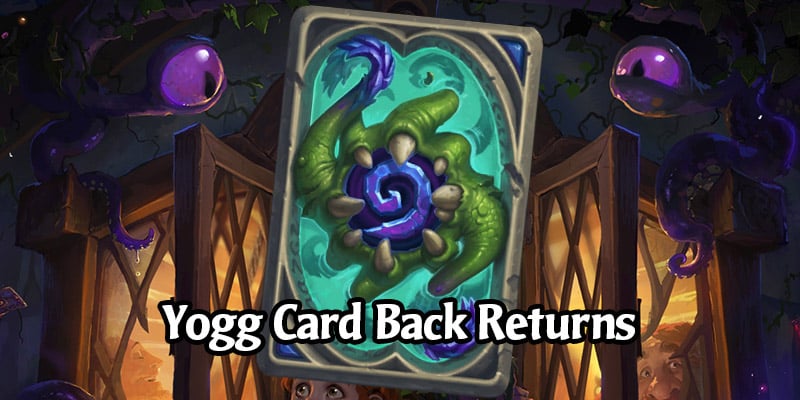 Clutch of Yogg-Saron Card Back is Now Available in the Hearthstone Shop