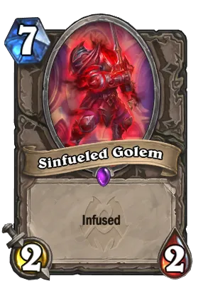 Sinfueled Golem Card Image