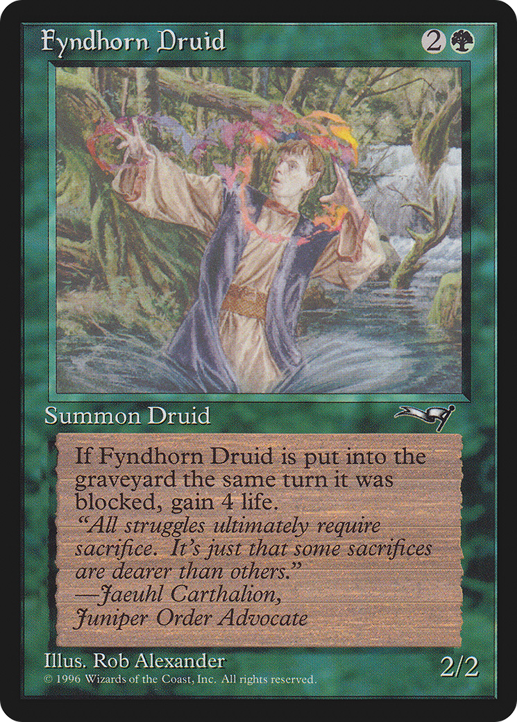 Fyndhorn Druid Card Image